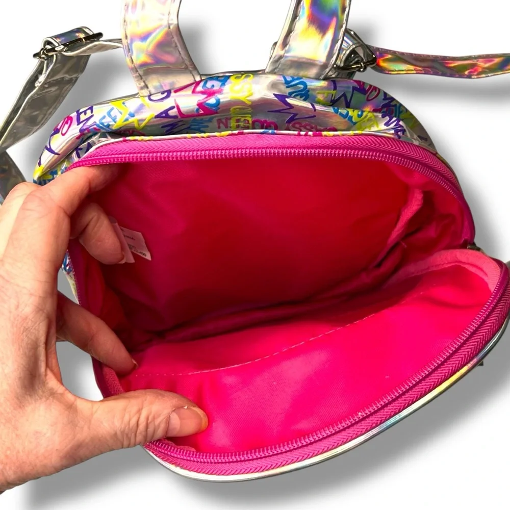 LOL Surprise OMG Magic Sequins Mini  tiny Bling backpack EUC - Picture 4 of 7